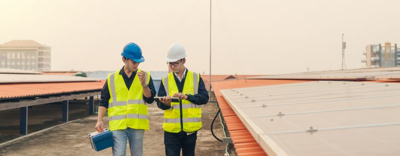 Inspection of Solar Setup